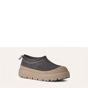 NEW UGG men's tasman weather hybrid boots in obsidian / cobble grey
